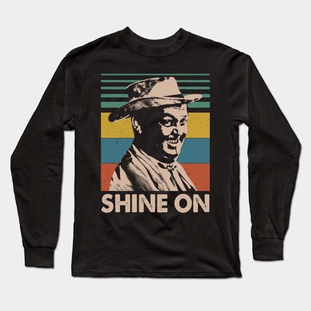 Retro Shine On Long Sleeve T-Shirt by Anthropomorphic